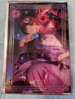 愛島セシル 箔押し風クリアカード シャニライ Anniversary