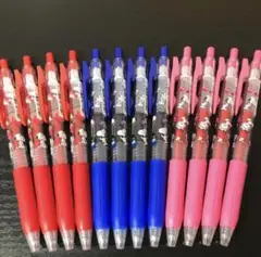 スヌーピー サラサクリップ ボールペン 12本セット