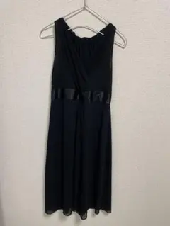 UNTITLED ブラック ノースリーブ ワンピース サイズ1