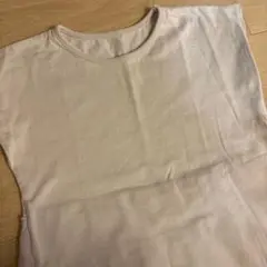 バックフリルTシャツ