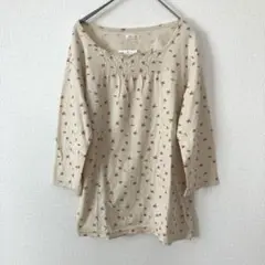 【新品未使用】　MAMAIKUKO ママイクコ　花柄　トップス
