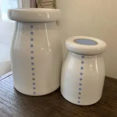 陶器　キャニスター　2個