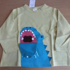 赤ちゃん本舗 長袖Tシャツ 恐竜プリント 80サイズ