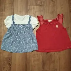 子供服 まとめ売り 半袖 2点セット 110cm