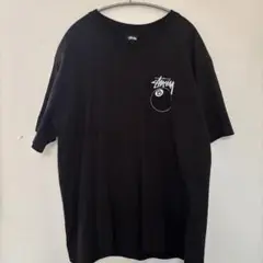 Stussy 8ボール Tシャツ Lサイズ ブラック