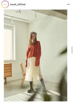 AMAIL Mature dandan tull skirt チュールスカート