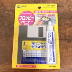 【新品】 サンワサプライ 3.5クリーニングディスケット CD-31W