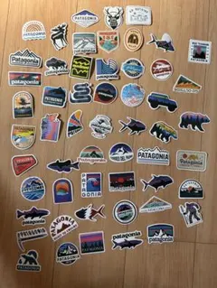 パタゴニア　patagonia 防水ステッカー ステッカー 55枚入り