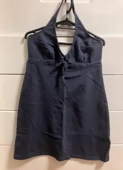 【未使用】Etam France ホルダーネック ミニワンピース サイズM