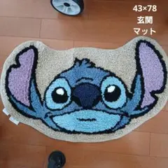 ディズニー　ベルメゾン　スティッチ　室内玄関マット