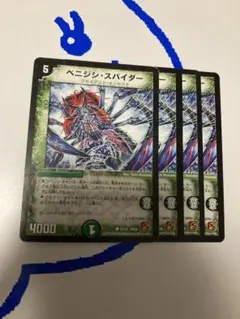 ベニジシスパイダー　4枚セット