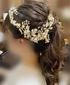 結婚式 花嫁 ヘッドドレス