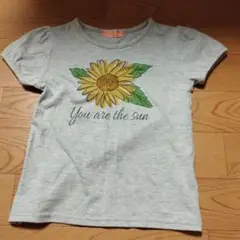 Luna Mice ひまわり Tシャツ グレー