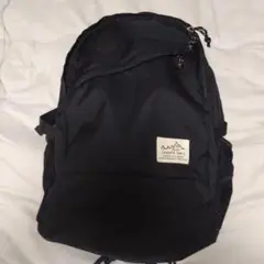黒いナイロンリュック （ルカートベーシック）