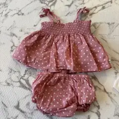 GAPドット柄ベビー服セットとh&mカーディガン