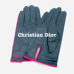 Christian Dior/ディオール レザーグローブ 本革 手袋