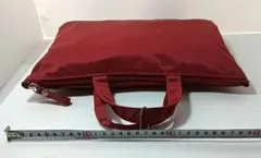 SAZABY　旅行用　折りたたみ　バッグ　ワインレッドカラー