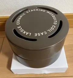 LAKOLE★蚊取線香ホルダー★シンプルモノトーン ダークグレー ブラック黒完売