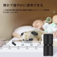 新品送料無料!空気清浄器 車載小型 卓上 イオン発生 タバコの煙 PM2.5除去