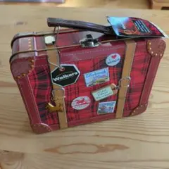 ウォーカー Walkers スーツケース缶 トランク缶 空き缶 お菓子缶