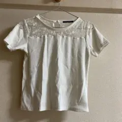 INGNI ホワイト レース 半袖トップス