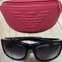 emporio armani サングラス　メンズ　ケース付き