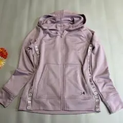 Under Armour フルジップパーカー ラベンダーピンク Lサイズ相当