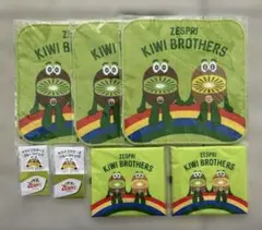 Zespri キウイブラザーズ ミニタオル・フルーツピック・ポケットティッシュ