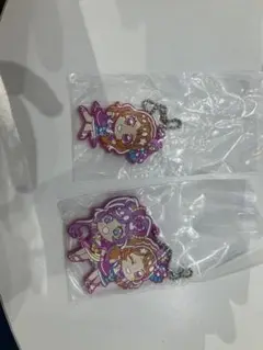 アイカツキャラクター アクリルキーホルダー 2個セット