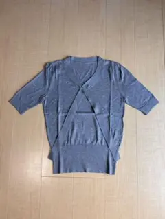 DAMA Collection シルク混半袖ニットトップスS