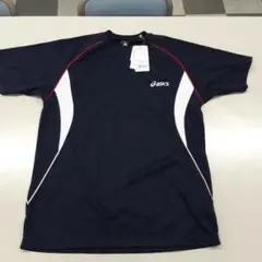 asics ネイビーシャツ サイズ50
