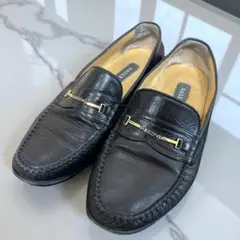 BALLY ビットローファー 黒 本革 6.5サイズ　24.5cm バリー