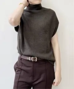 MARK KENLY DOMINO TAN T/N KNIT VEST