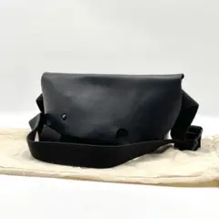 uni&co ユニアンドコー ショルダーバッグ オールレザー ブラック 黒