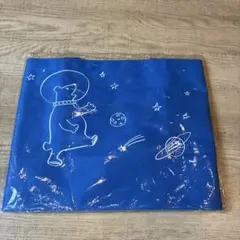 パスコ エコバッグ トートバッグ キーホルダー付 新品　くま　宇宙