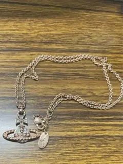 Vivienne Westwoodネックレス正規品/ピンクゴールド