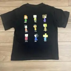 ユニクロ　スヌーピーTシャツ120㎝　ピーナッツ　黒