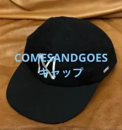 美品 COMESANDGOES カムズアンドゴーズ キャップ ブラック