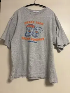 WEGO STANDARD グレー 半袖Tシャツ M
