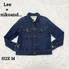 Lee×nikoand ♦︎美品　コラボ　デニムジャケット　ストレッチ抜群　M