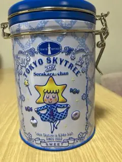 東京スカイツリー ソラカラちゃん 缶