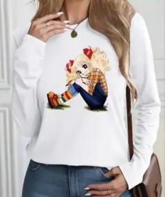 キャンディキャンディ 長袖Tシャツ ④