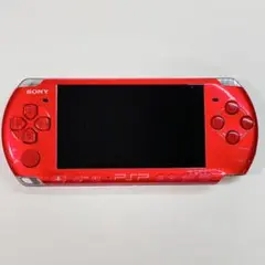 【美品‼︎】SONY PSP-3000 ラディアントレッド メモステPro1GB付