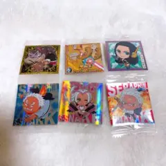 ワンピースウェハースシール 6つセット