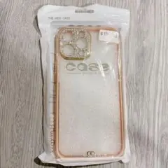 iPhoneケース　13promax　クリアケース　韓国　ピンク　スマフォケース