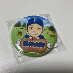 ファイターズ 北海道肉祭り 2025 缶バッチ 玉井大翔