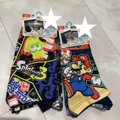 マリオ　スプラトゥーン パンツ ボクサーブリーフ 110cm 4枚