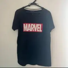 お値下げ‼️早い者勝ち。人気MARVEL ロゴTシャツ ブラック Lサイズ