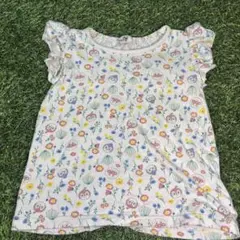 女の子　アンパンマン　総柄　Tシャツ　ドキンちゃん　コキンちゃん