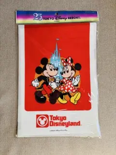 未使用　東京ディズニーランド 25周年記念 クリアファイル